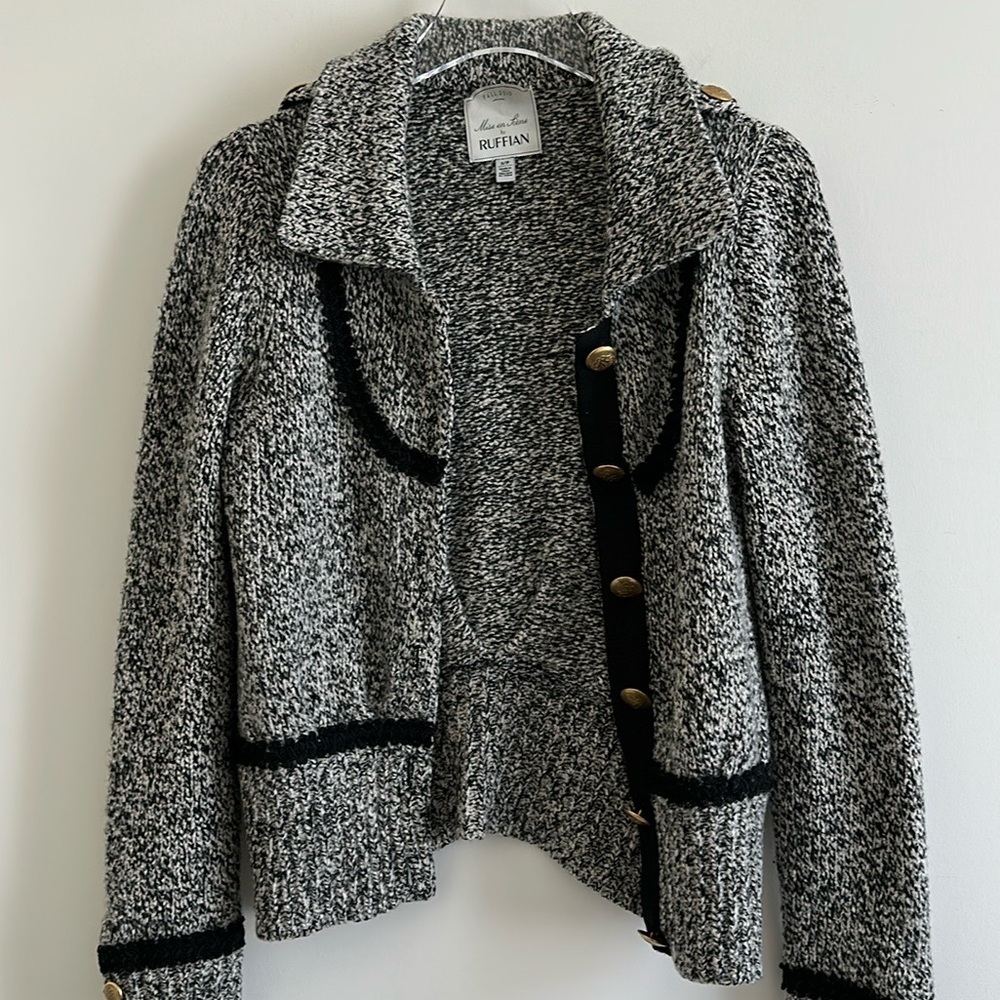 Mode en Scène by RUFFIAN Women’s Wool Blend Cardigan